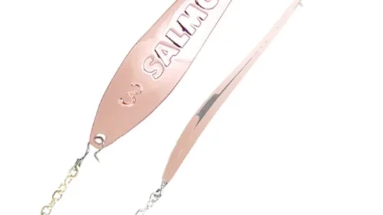 Блешня зимова LJ "S-3-Z" з ланцюжком і гачком, 55мм / C