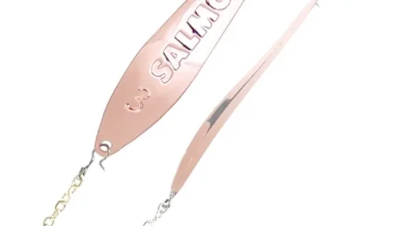 Блешня зимова LJ "S-3-Z" з ланцюжком і гачком, 55мм / C