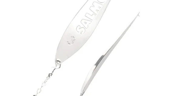 Блешня зимова LJ "S-3-Z" з ланцюжком і трійником OWNER, 55мм / S