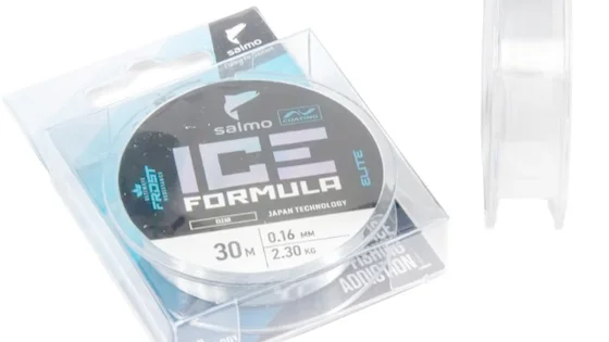 Жилка моно зимова Salmo Elite ICE FORMULA Clear 0,16 / 30м