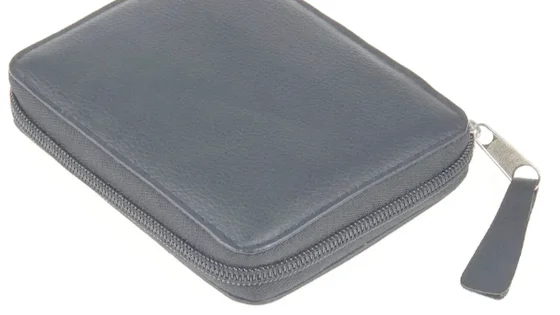 Чохол для блешень і мормишок Lucky John ECO LEATHER / 13×10 см