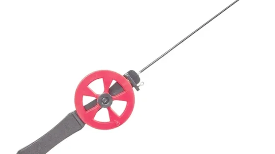 Вудка зимова з катушкою Lucky John PILKKI 28см / EVA / 160-01