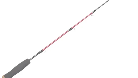 Вудка зимова цілісна Lucky John C-TECH ZANDER STICK EXTRA POWER (графіт,мотовило,до 70г) 54см