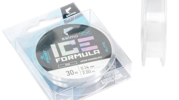 Жилка моно зимова Salmo Elite ICE FORMULA Clear 0,14 / 30м (прозора,інд.уп/ *10)