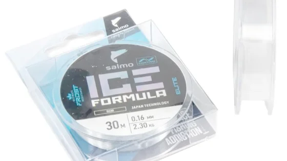 Жилка моно зимова Salmo Elite ICE FORMULA Clear 0,16 / 30м (прозора,інд.уп/ *10)