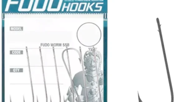 Гачки Fudo Worm SSB Black 5 (9 шт.)