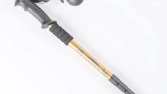 Палиця грибника з компасом Acropolis ПМГ-1 (золота)