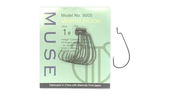 Офсетний гачок BKK Muse #1 (9шт)