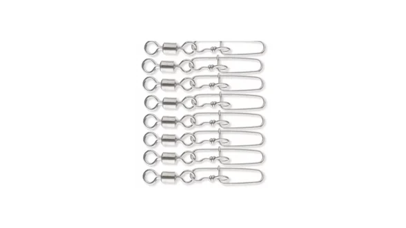 Вертлюжок з застібкою Daiwa Super Safe Lure Swivel Type II №1/0 55kg 8pcs