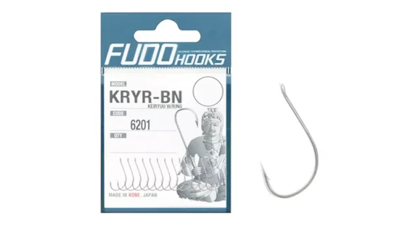 Гачки Fudo Keiryu W/Ring Black 11 (14 шт.)