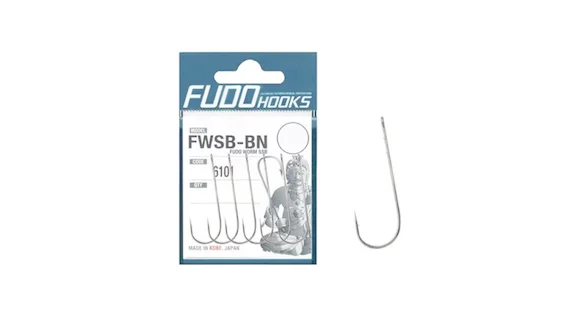 Гачки Fudo Worm SSB Black 10 (10 шт.)