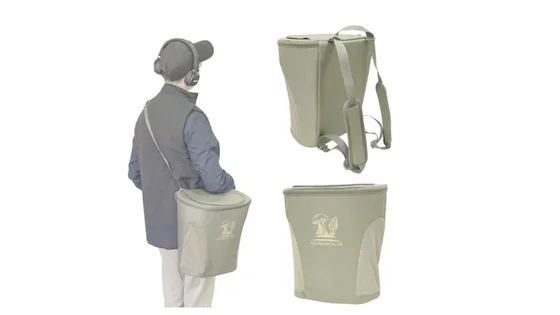 Рюкзак грибника РНГ-10 (наплічник / сумка через плече / кошик для грибів на 17 л)