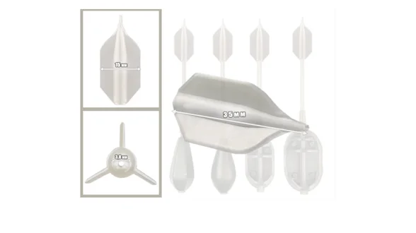 Хвостовик стабілізатор "DARTS" для годівниць та вантажів (5шт)