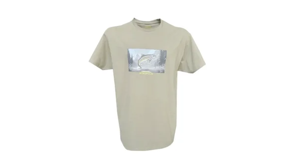 Acropolis Футболка для рибалки з принтом "Форель" ОФР-5 (хакі). Розмір XL