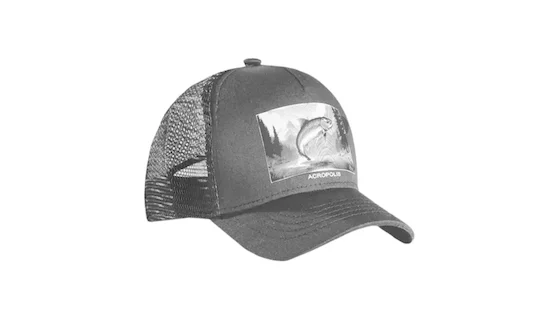 Кепка Acropolis "Форель" для риболовлі та активного відпочинку ОШМ-20 (чорна). Розмір L