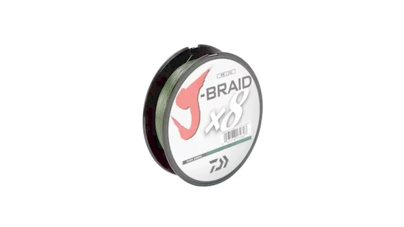 Шнур Daiwa J-Braid Х8 150m Dark Green 13.0kg 0.20mm #2.0