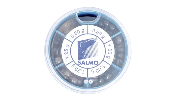 Грузило розрізне (набір) Salmo ДРОБИНКА KP 50г (2х0,6/2х1/2х1,25г)