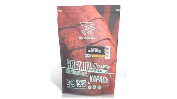 Принада INTERKRILL Карась-Бісквіт-Спеції 1кг
