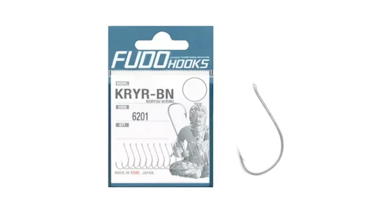 Гачки Fudo Keiryu W/Ring Black 9 (14 шт)