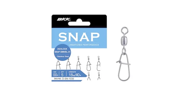 Застібка з вертлюгом BKK Duolock Snap Swivel-51 #00