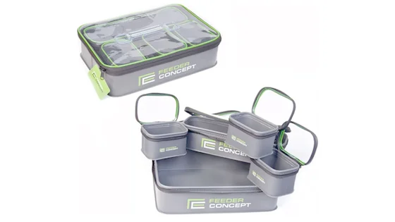 Ємність для аксесуарів FC (EVA каучук,  набір з кришкою на блискавці, 5шт.) / 105В