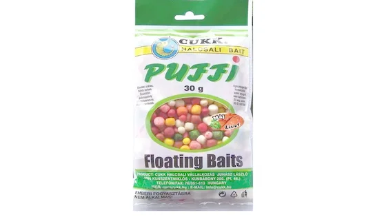 Повітряне тісто "puffi" mini-midi (30гр) Лівер (мікс)