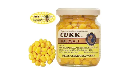 Фарбована кукурудза 220мл Мед (жовтий)