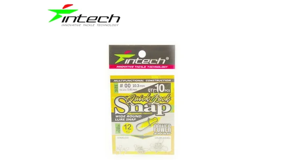 Застібка Intech Quick lock Snap 10 шт (#00) Застібка Intech Quick lock Snap 10 шт (#00)