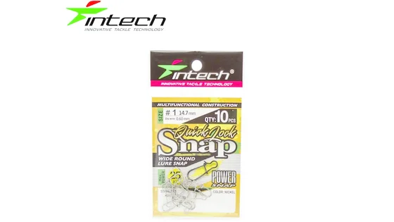 Застібка Intech Quick lock Snap 10 шт (#1)