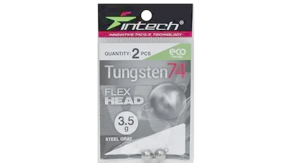 Розбірний груз Intech Tungsten 74 Steel Gray 3.5g (2шт)