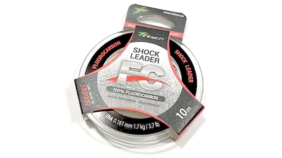 Флюорокарбон Intech FC Shock Leader 10м 0.161mm (1.7kg / 3.7lb)