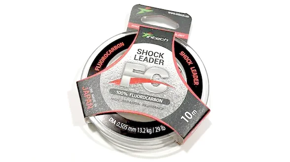 Флюорокарбон Intech FC Shock Leader 10м 0.505mm (13.2kg / 29lb) Флюорокарбон Intech FC Shock Leader 10м 0.505mm (13.2kg / 29lb)