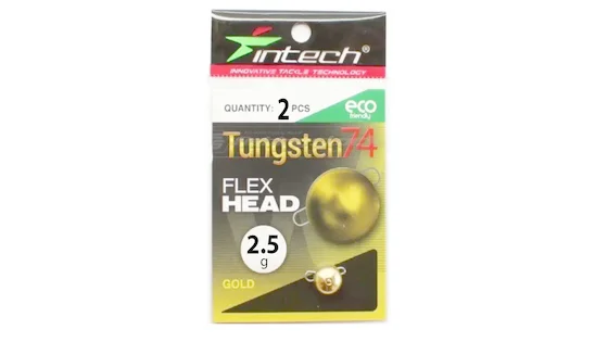 Розбірний груз Intech Tungsten 74 Gold 2.5g (2шт)