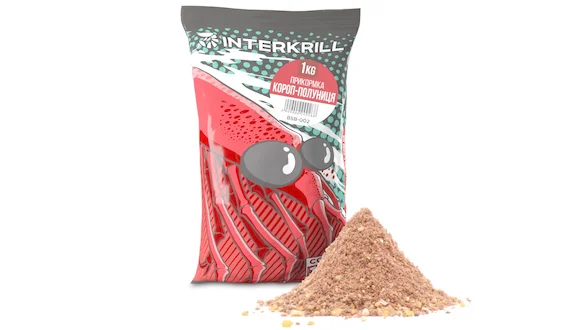 Принада INTERKRILL Короп-Полуниця 1кг