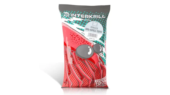 Принада INTERKRILL Линь-Карась-Творог 1кг