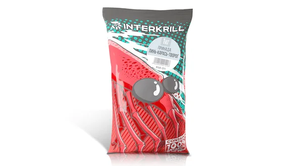 Принада INTERKRILL Линь-Карась-Творог 1кг