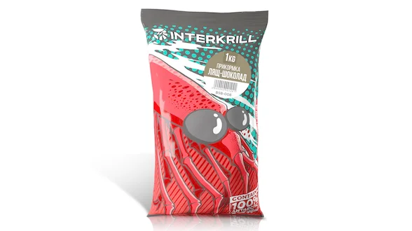 Принада INTERKRILL Лящ-Шоколад 1кг Принада INTERKRILL Лящ-Шоколад 1кг