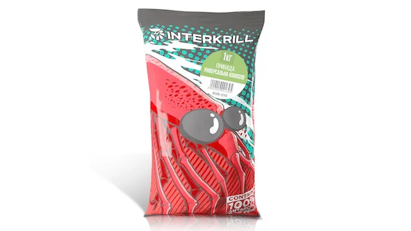Принада INTERKRILL Універсальна-Конопля 1кг Принада INTERKRILL Універсальна-Конопля 1кг