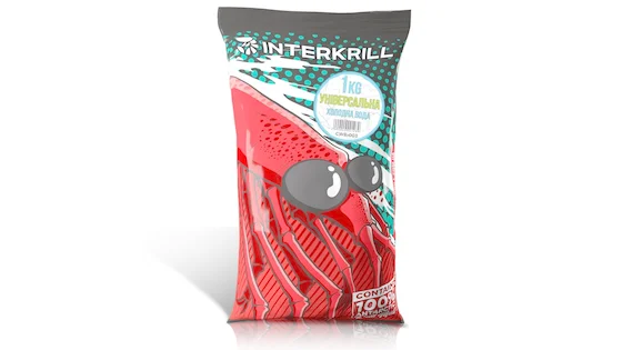 Прикормка INTERKRILL Холодна вода - Універсальна 1кг
