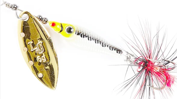 Блешня оберталка LJ TRIAN BLADE LONG 12.0г / 004