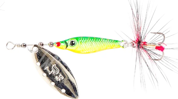 Блешня оберталка LJ TRIAN BLADE LONG 18.0г / 008