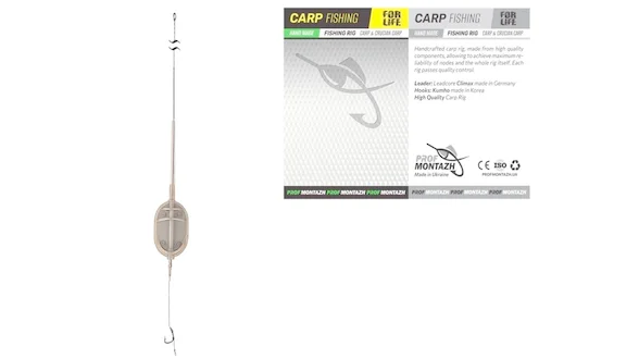 Оснащення Romanian Короп-Флет BIG (1гачок) 40г Оснащення Romanian Короп-Флет BIG (1гачок) 40г