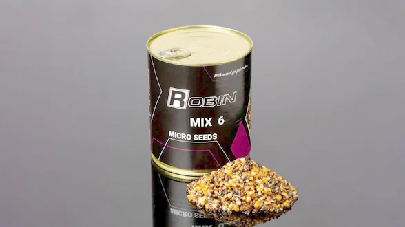 "MIX-6" ROBIN "Мікро-зерно" ж/б 900 мл "MIX-6" ROBIN "Мікро-зерно" ж/б 900 мл
