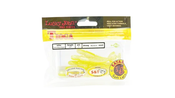 Віброхвіст силікон. TIOGA LJ Pro Series 2,9 "/ T66 - 7шт. 