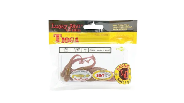 Віброхвіст силікон. TIOGA LJ Pro Series 2,4 "/ S14 *9 Віброхвіст силікон. TIOGA LJ Pro Series 2,4 "/ S14 *9