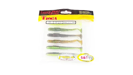 Віброхвіст силікон. (набір) TIOGA LJ Pro Series 2,9 "/ MIX2 - 6шт.