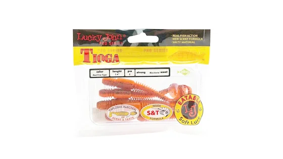 Віброхвіст силікон. TIOGA LJ Pro Series 3,4 "/ T48 *6