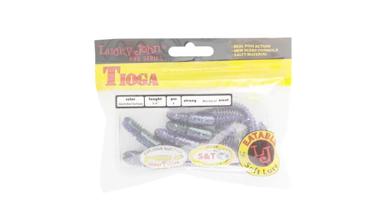 Віброхвіст силікон. TIOGA LJ Pro Series 3,4 "/ T52 *6