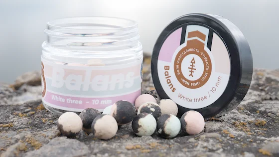 Комбінована принада "Balans – White three" 10 мм