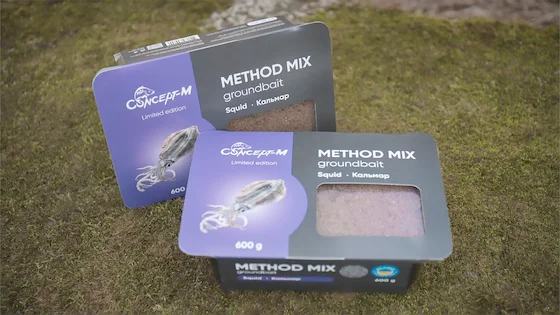 Method Mix CONCEPT-M: Кальмар, Sport Series - 600 ГР.